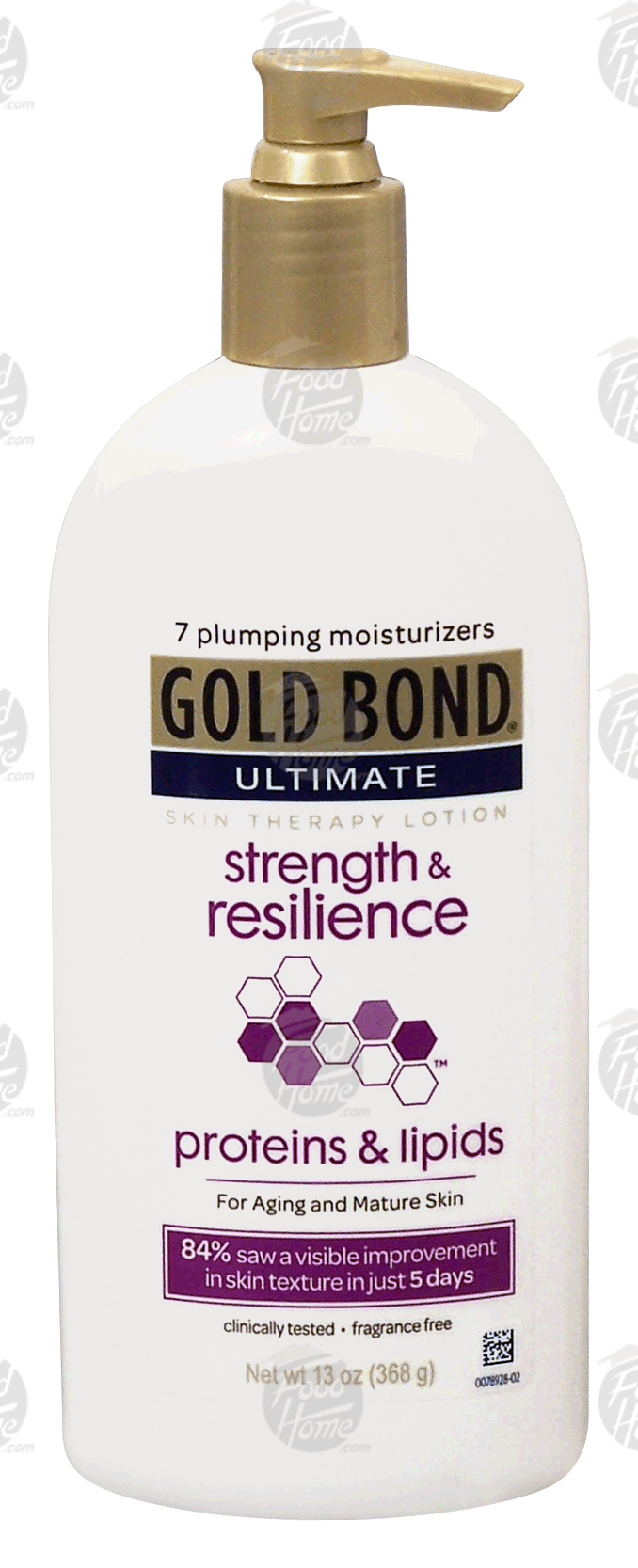 Gold Bond Ultimate strength & resilience; proteins & lipids, skin therapy lotion, fragrance free Full-Size Picture